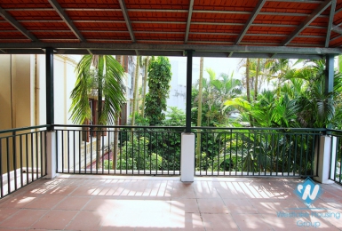 Spacious car accessible villa for rent in Tay Ho, Hanoi 